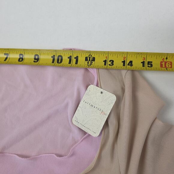 Intimately Free People Shirt Womens Large Square Neck Ballet Combo FP128830CY - Picture 7 of 14